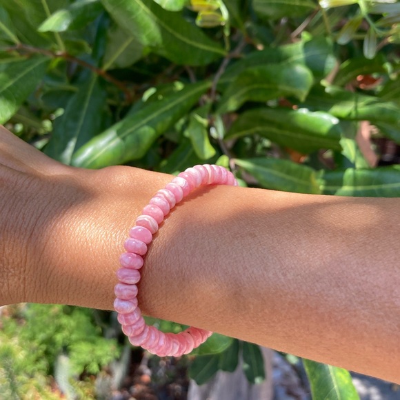 Rhodochrosite Bracelet - Picture 3 of 8